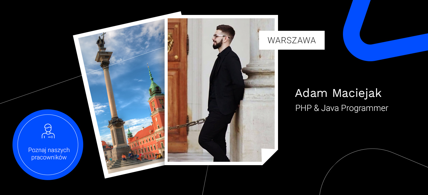Pracownik Media4U Adam z Warszawy