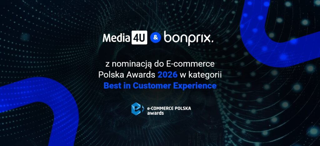Media4U&bonprix z nominacją w konkursie E-commerce Polska Awards 2026